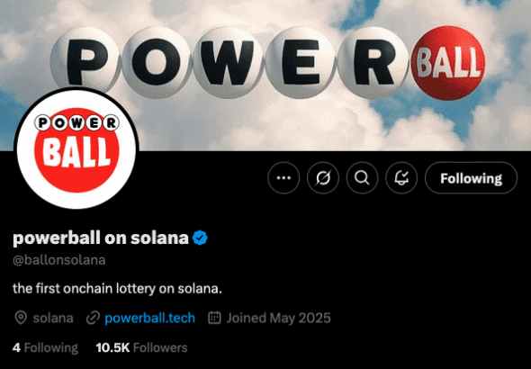 $Powerball tax coin on the Solana blockchain